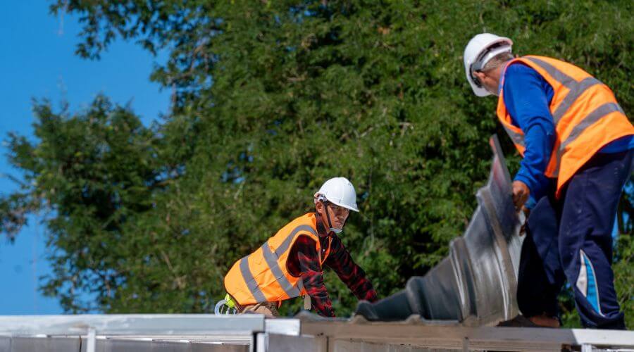 Professional metal roof installation in Columbia, VA